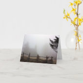 南山の霧 カード (黄色い花)