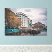 南岸の静寂 キャンバスプリント (インサイチュ (ウッドフロア))