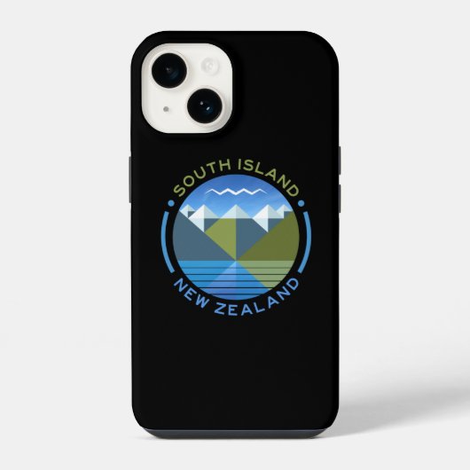 南島ニュージーランド iPhoneケース (裏面)