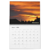 南島、ニュージーランド カレンダー (3月 2026)