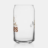 南引用文あなたの馬タンを保持スタイリッシュする ガラス缶 (左)