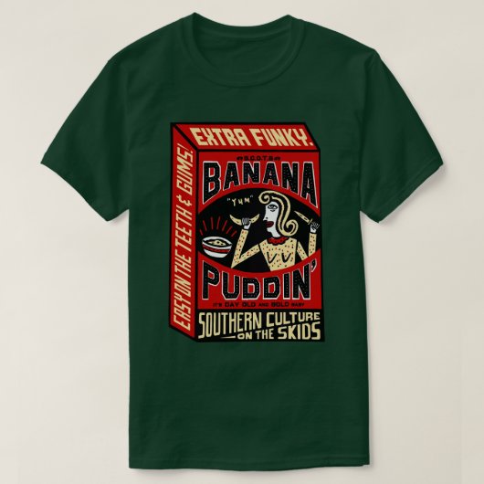 南文化オンザスキッズBanana Puddin Tシャツ (デザイン正面)
