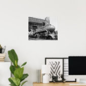 南方鉄道太平洋PS-4 #1380 ポスター (ホームオフィス)