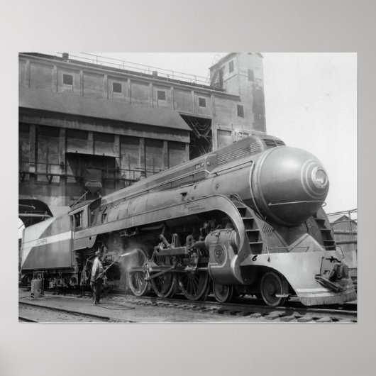 南方鉄道太平洋PS-4 #1380 ポスター (正面)