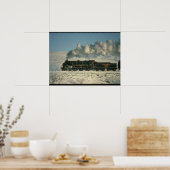 南方鉄道777_蒸気機関車 ポスター (キッチン)