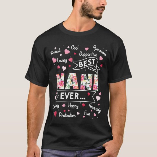 南最高のは初めておばあちゃん母の日 Tシャツ (正面)
