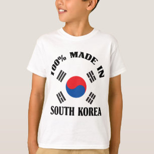 南朝鮮で作られる Tシャツ