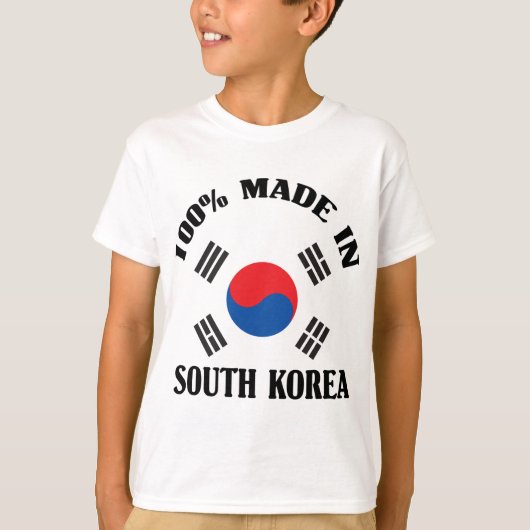 南朝鮮で作られる Tシャツ (正面)