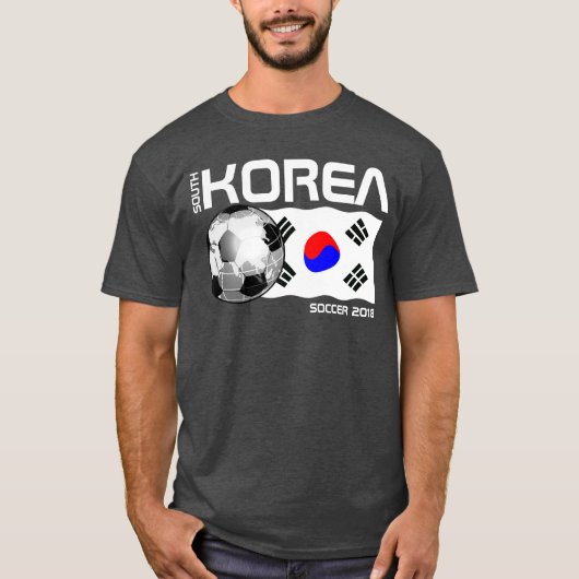 南朝鮮のサッカーのTシャツ Tシャツ (正面)