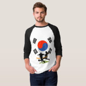 南朝鮮のチームサポータワールドカップ2010年 Tシャツ (正面フル)
