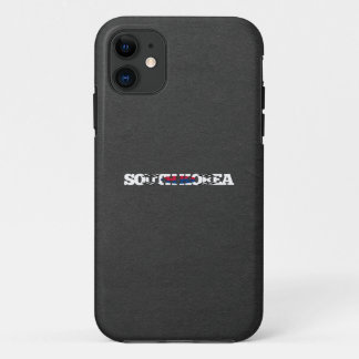 南朝鮮の旗のフォント iPhone 11 ケース