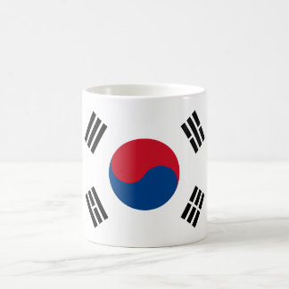 南朝鮮の旗のマグ コーヒーマグカップ
