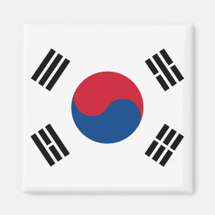 南朝鮮の旗の磁石 マグネット