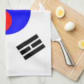 南朝鮮の旗 キッチンタオル (四つ折り)