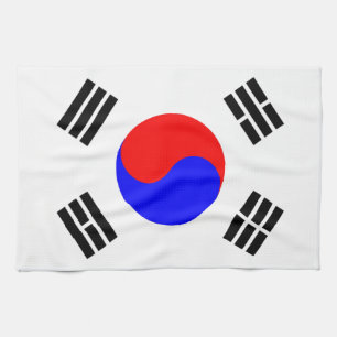 南朝鮮の旗 キッチンタオル