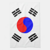 南朝鮮の旗 キッチンタオル (縦)