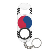 南朝鮮の旗 キーホルダー栓抜き (裏面)