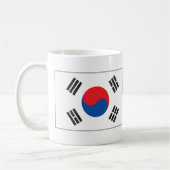 南朝鮮の旗 コーヒーマグカップ (左)