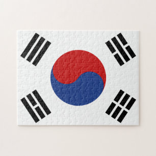 南朝鮮の旗 ジグソーパズル