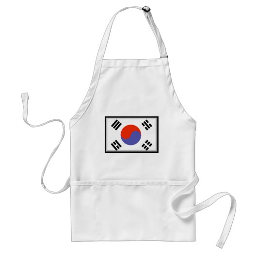 南朝鮮の旗 スタンダードエプロン (正面)
