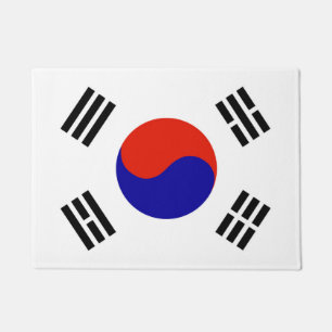 南朝鮮の旗 ドアマット
