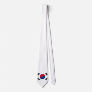 南朝鮮の旗 ネクタイ