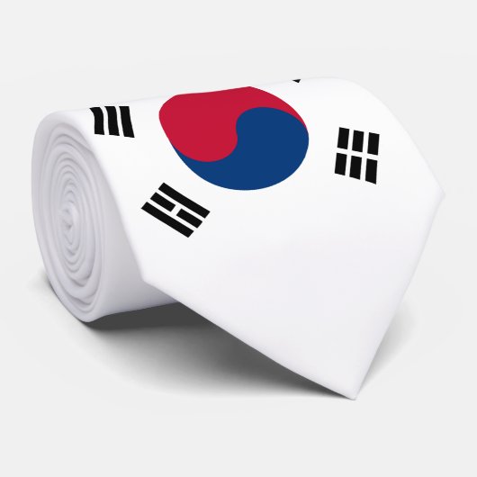 南朝鮮の旗 ネクタイ (ロール)