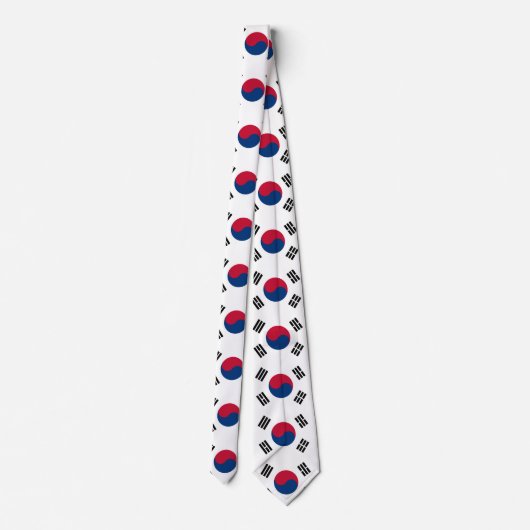 南朝鮮の旗 ネクタイ (裏面)