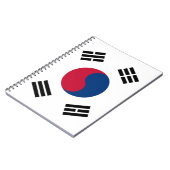 南朝鮮の旗 ノートブック (左側)