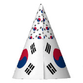 南朝鮮の旗 パーティーハット (裏面)