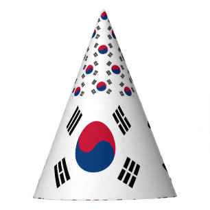 南朝鮮の旗 パーティーハット