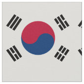 南朝鮮の旗 ファブリック (クローズアップ)