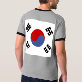 南朝鮮の高品質な旗 Tシャツ (裏面)