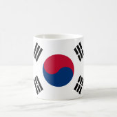 南朝鮮の(韓国の)旗 コーヒーマグカップ (中央)