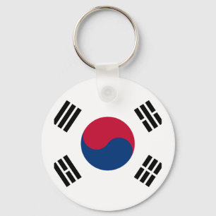 南朝鮮-태극기-の旗대한민국의국기 キーホルダー
