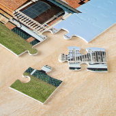 南東の灯台、ブロック島RIのパズル ジグソーパズル (側面)