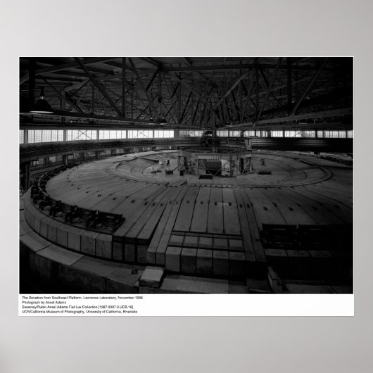 南東プラットフォームからのベバトロン， 1966 ポスター (正面)