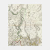 南東ヨーロッパ フリースブランケット (正面)