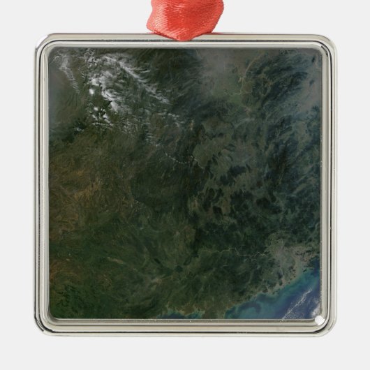 南東中国 メタルオーナメント (正面)