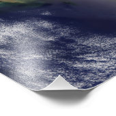 南東州の衛星表統一された示 フォトプリント            (角)
