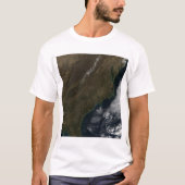 南東州の衛星表統一された示 Tシャツ (正面)