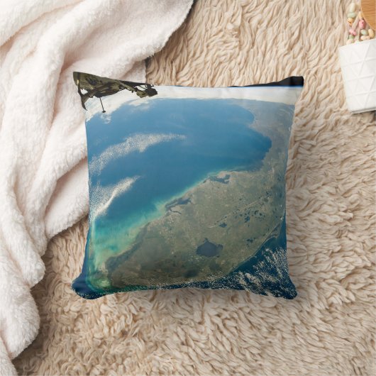 南東部の海岸の斜めフロリダ クッション (ブランケット)