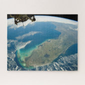 南東部の海岸の斜めフロリダ ジグソーパズル (横)