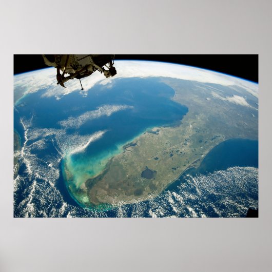 南東部の海岸の斜めフロリダ ポスター (正面)