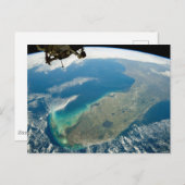 南東部の海岸の斜めフロリダ ポストカード (正面/裏面)