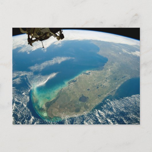 南東部の海岸の斜めフロリダ ポストカード (正面)