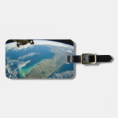 南東部の海岸の斜めフロリダ ラゲッジタグ (正面横)