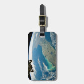 南東部の海岸の斜めフロリダ ラゲッジタグ (正面縦)