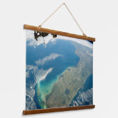 南東部の海岸の斜めフロリダ 吊り下げ型タペストリー (傾斜あり)