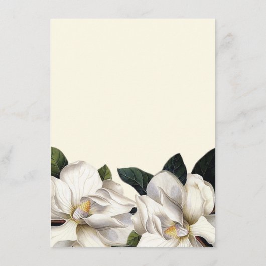 南植物情報結婚の挿入 エンクロージャーカード (裏面)